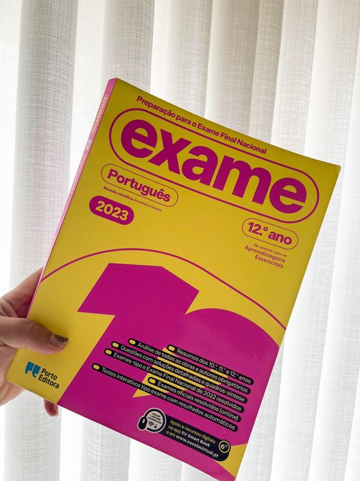 livro de preparação para exame de português