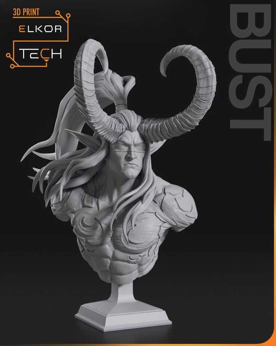 Illidan Stormrage z World of Warcraft WoW – Popiersie Kolekcjonerskie