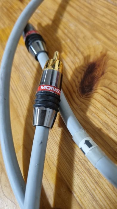 Analogowy kabel audio RCA(cinch) marki Monster Cable