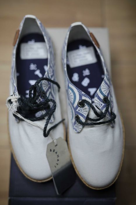 Espadryle Pepe Jeans & Bahati Mati PGS10116 White r.37