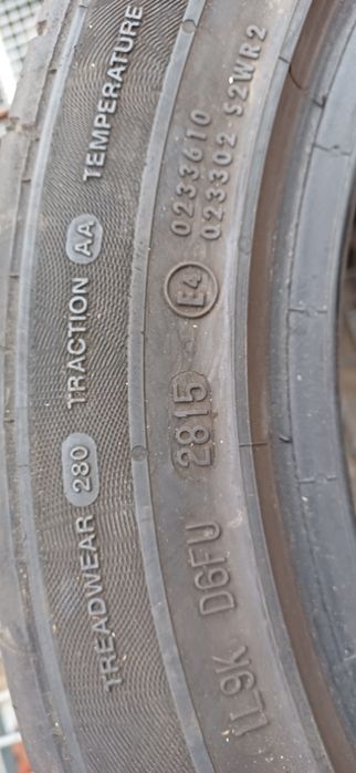 215/45R16 86H CONTINENTAL , komplet opon letnich.