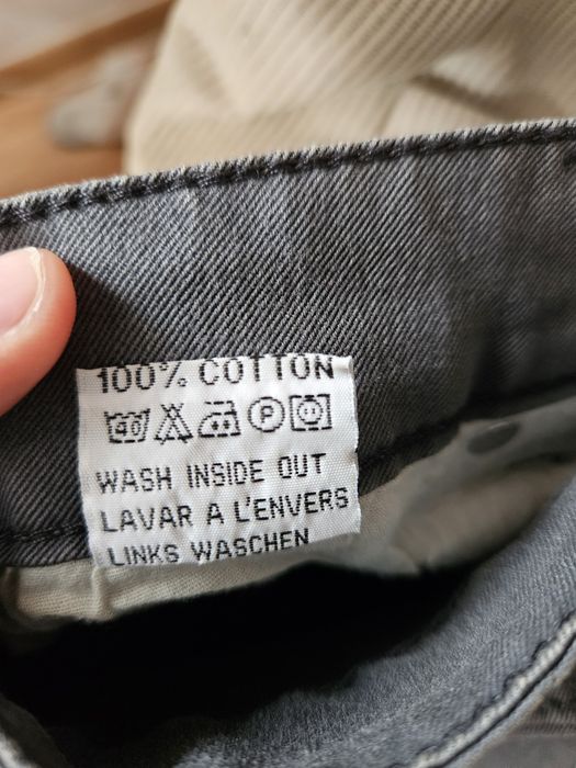 Spodnie męskie szare