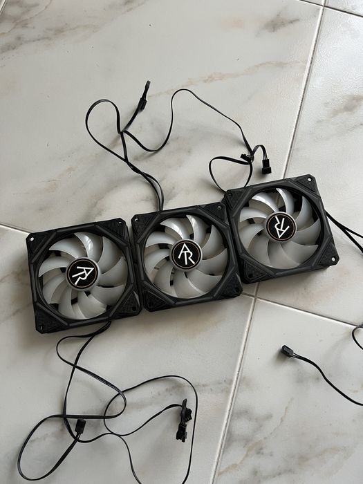 Pack 3 Ventoinhas (Fan) para pc 120mm