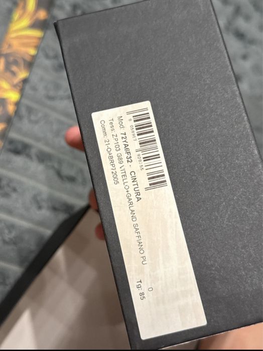 Versace pasek 85CM/100 rozmiar.