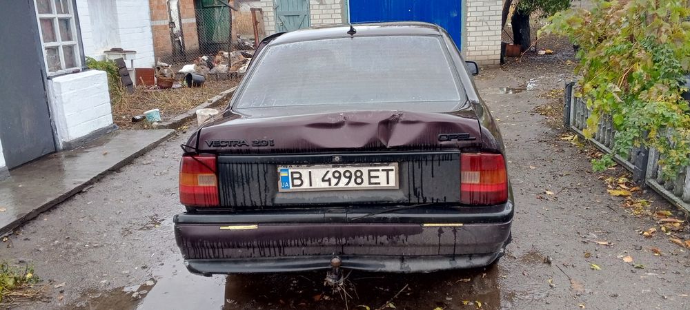 Опель Вектра 1.8 бензгаз після ДТП