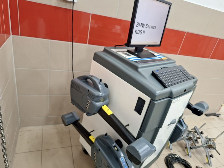 Beissbarth ML 8R Tech radio BMW KDS II geometria kół zbieżność
