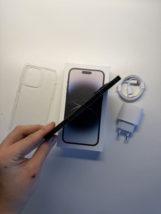 iPhone 14 Pro Max 128gb czarny bateria 100% komplet