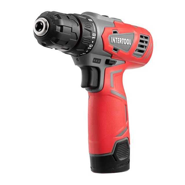 Дриль-шурупокрут акумуляторний INTERTOOL DT-0310