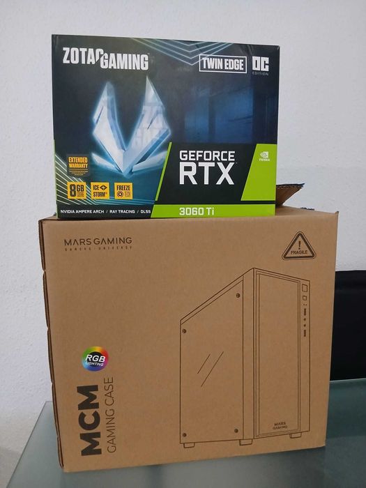 Pc/Torre Gaming RTX3060 TI, Ryzen 5, 16 MB memoria, SSdm2 256