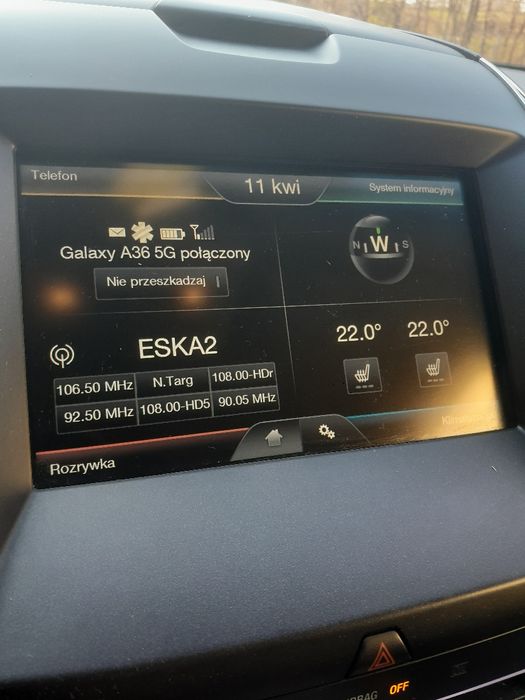 Ford Edge 2015rok z gazem