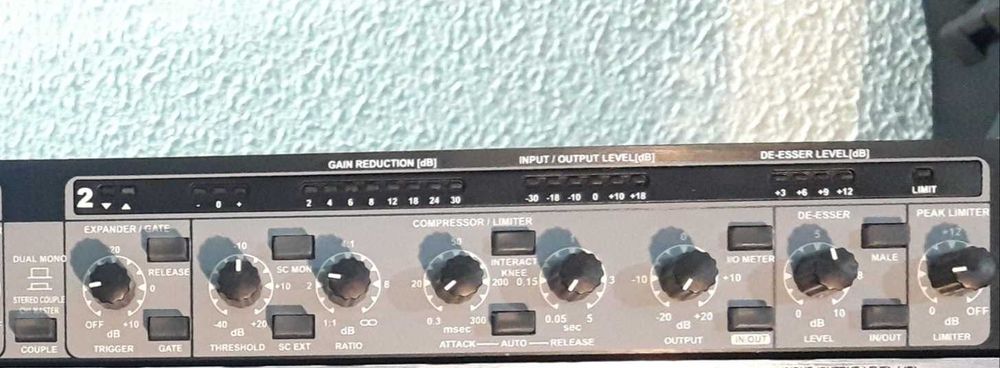 Roxy RDX-2600 processador/compressor de 2 canais