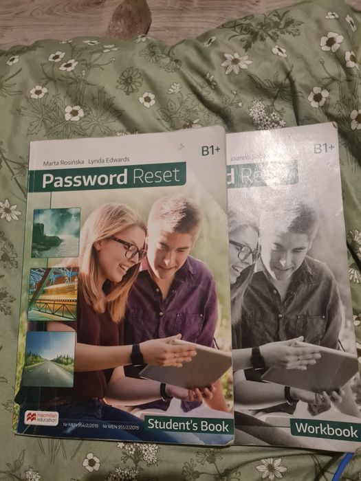 zestaw podrecznik+ćwiczenia password reset b1+ angielski