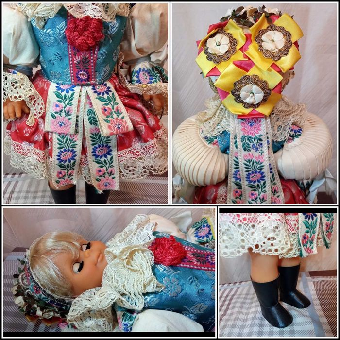 Колекційні ляльки Lidovа tvorba(Чехослов.) та сувенірна Eros Італія