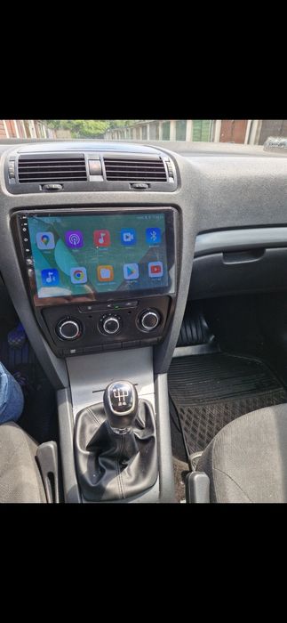 Radio 2 DIN skoda octavia 2