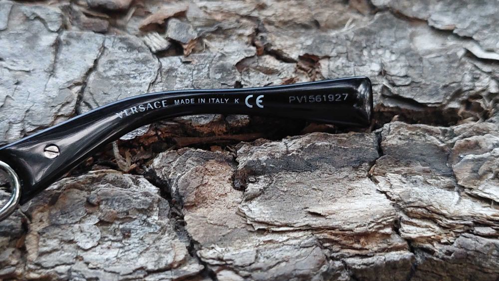 Duże męski okulary przeciwslonieczne 4412 od Versace!