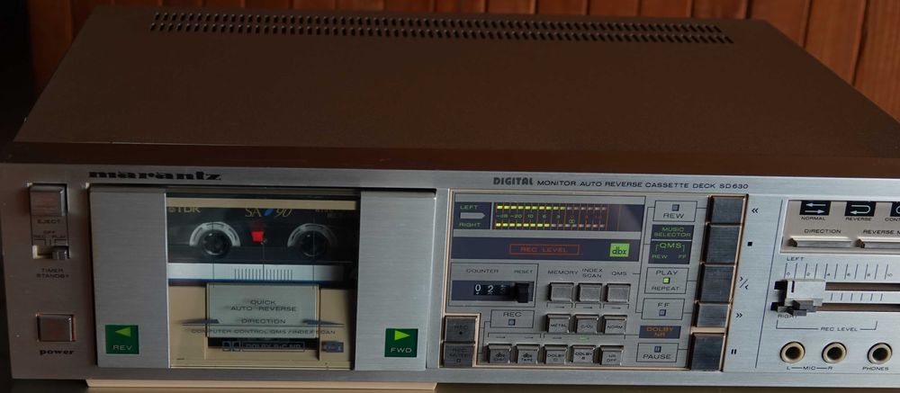 Vintage Marantz SD 630  dolby B  C dbx  Magnetofon kasetowy