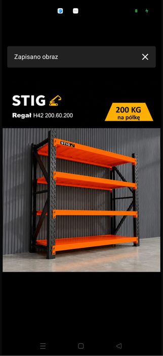Regaly magazynowe