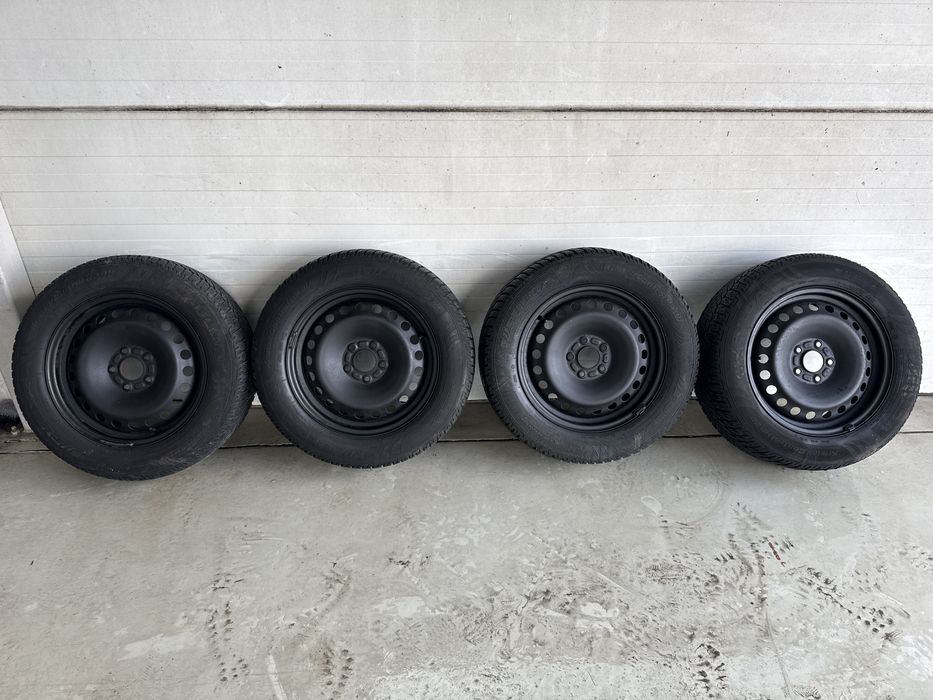 Felgi Ford mondeo 5x108 16 cali  oryginalne z czujnikami TPMS +2 opony Fulda 215/60-16