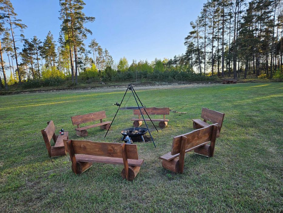 Pole namiotowo - kempingowe na Kaszubach (Brusy, Chojnice)