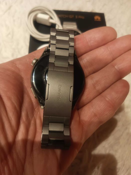 Huawei Watch GT3 Pro Elite - SZAFIR - TYTAN - Bransoleta