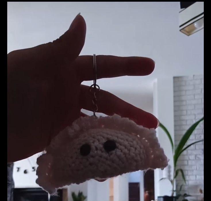 Brelok pierozek handmade