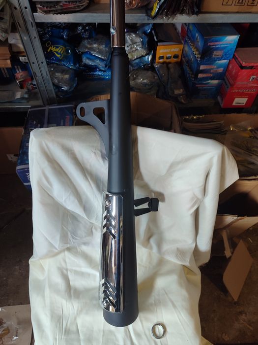 Глушитель Дельта Альфа тюнинг черный