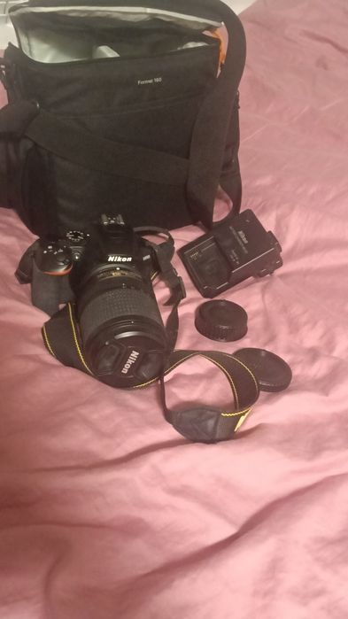 Nikon d3500+obiektyw 18-55mm- kompletny zestaw