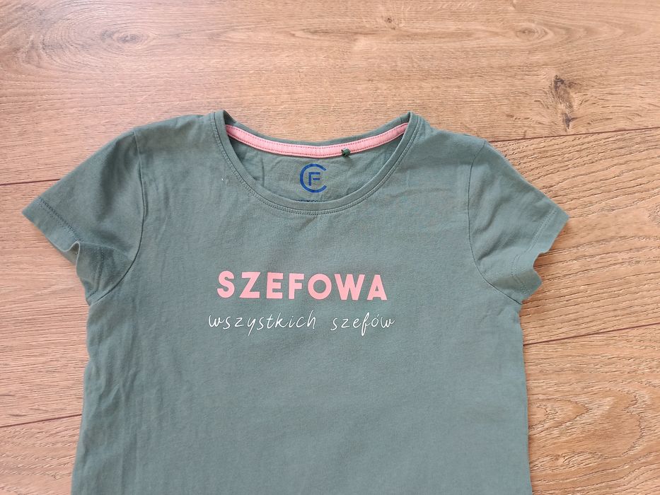 Śliczna bluzka 5 10 15 z napisem