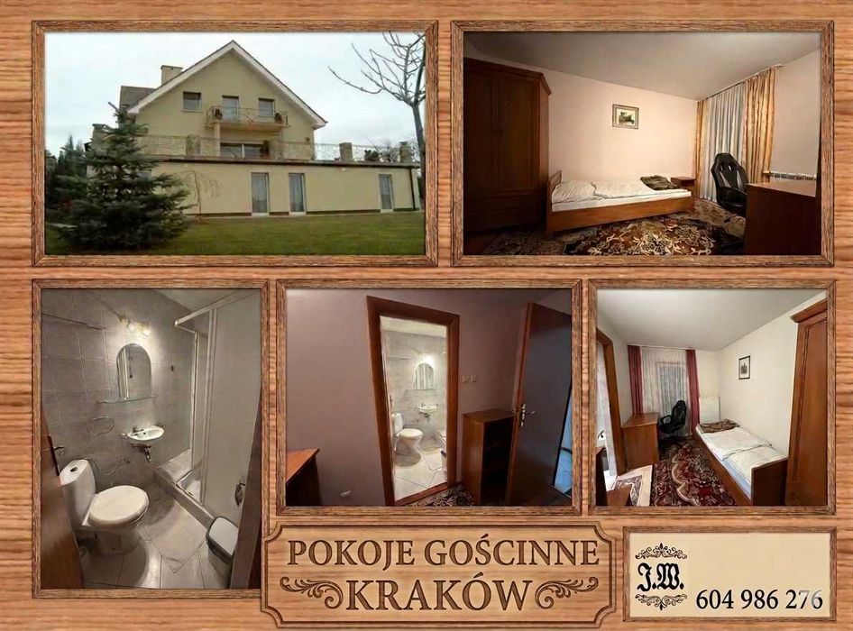 Pokój w pensjonacie - Kraków (media wliczone w cenę)