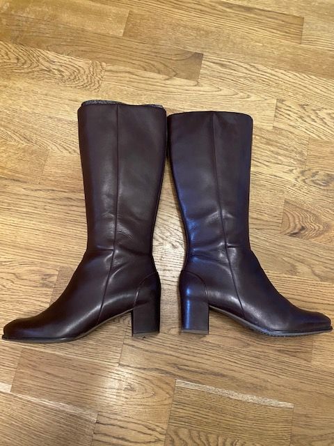 Kozaki damskie ECCO kolor brązowy, rozmiar 37