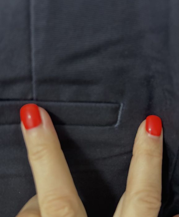 Темно-сині штани від бренду COS