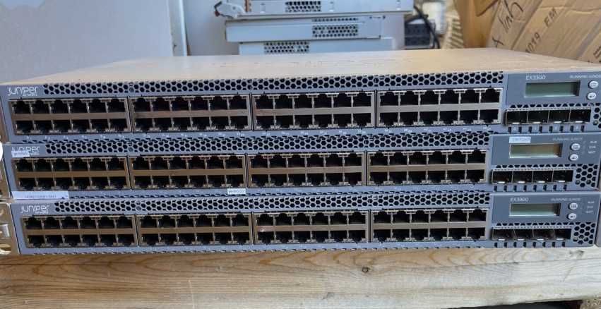Juniper Networks EX3300-48T 48 Port Gigabit 4 SFP 10G Network Switch