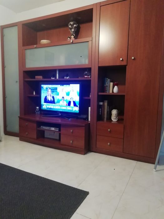 Móvel de sala de 4 elementos cereja aglomerado