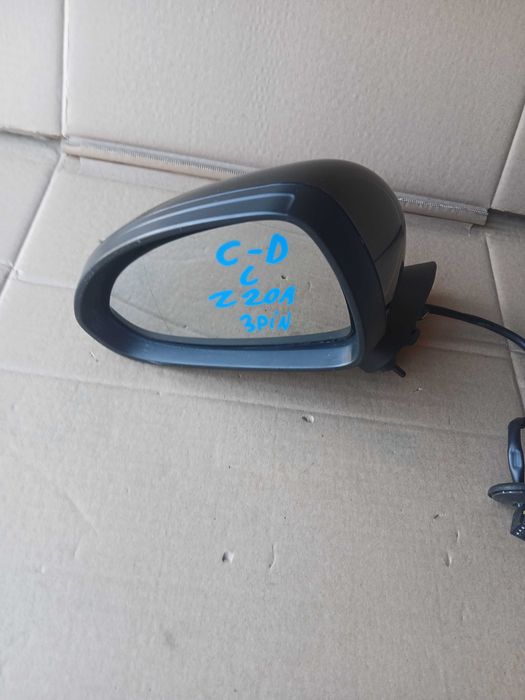 Lusterko Lewe Opel Corsa D Kod Lakieru Z20R 3PINY Europa