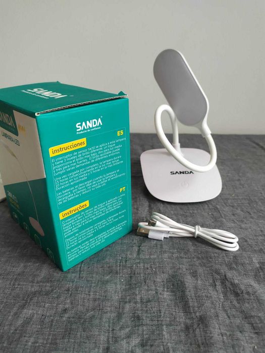 LED-лампа бездротова з USB до 15 годин світла