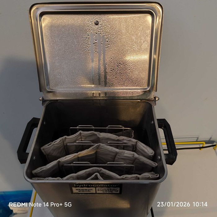 Hidrocoletor com steam pack e master heating unit