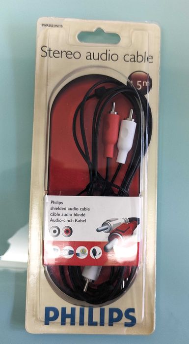 Cabo Audio Stereo Philips - Novo