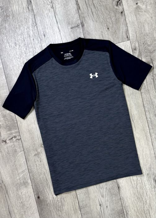 Under Armour Tech Tee футболка S размер спортивная черно-серая