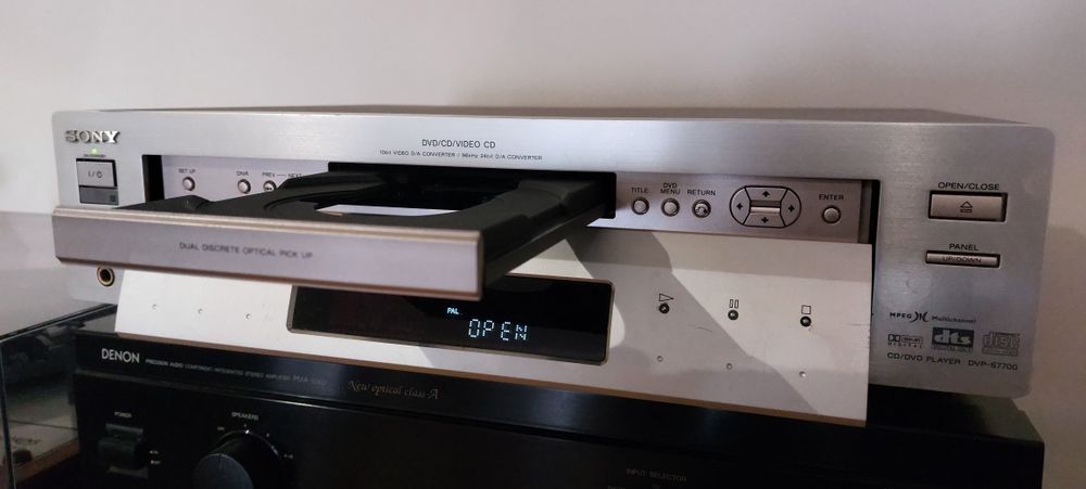 Leitor cd/dvd Sony DVP-S7700