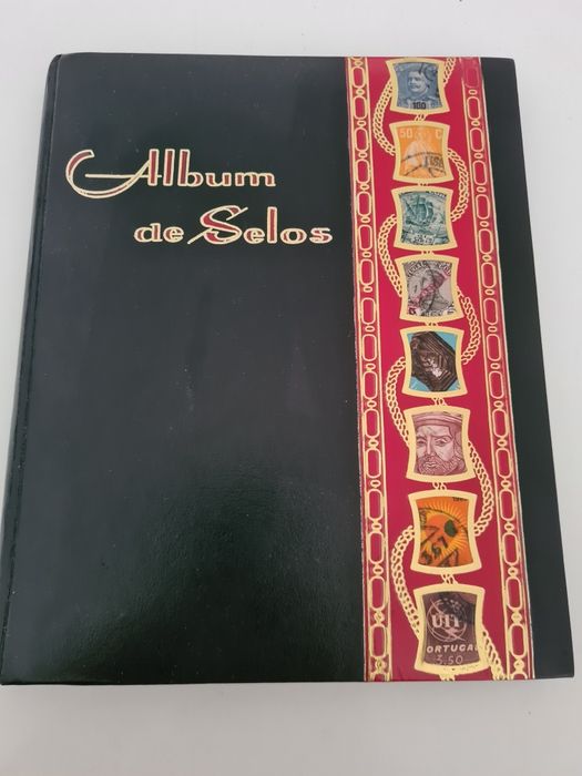 Grande colecção de selos 4 albuns