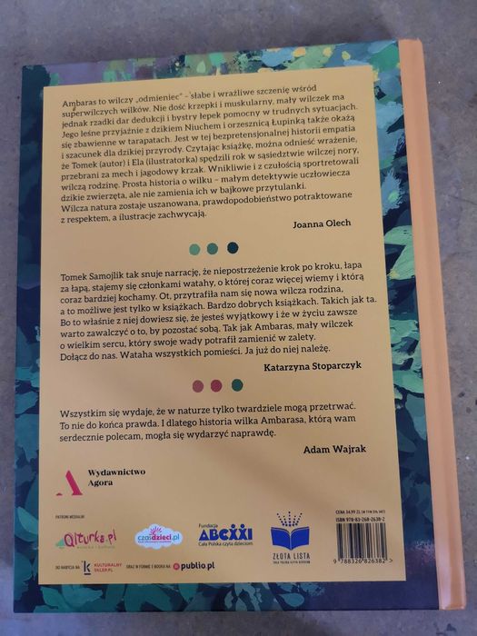 Tytuł książki ,,Ambras''