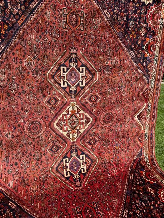 Dywan Perski Kaszmirowy Wełniany Iran Quasghai 345x225 galeria 19 tyś
