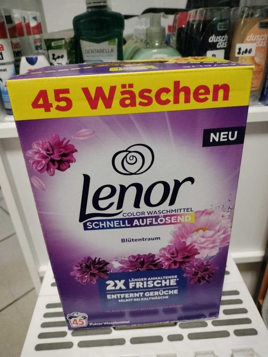 Niemiecki proszek do prania Lenor 45 prań