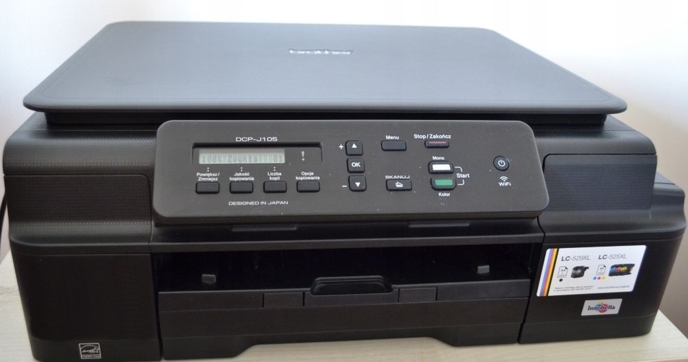 Drukarka Brother DCP-J105 wielofunkcyjna.