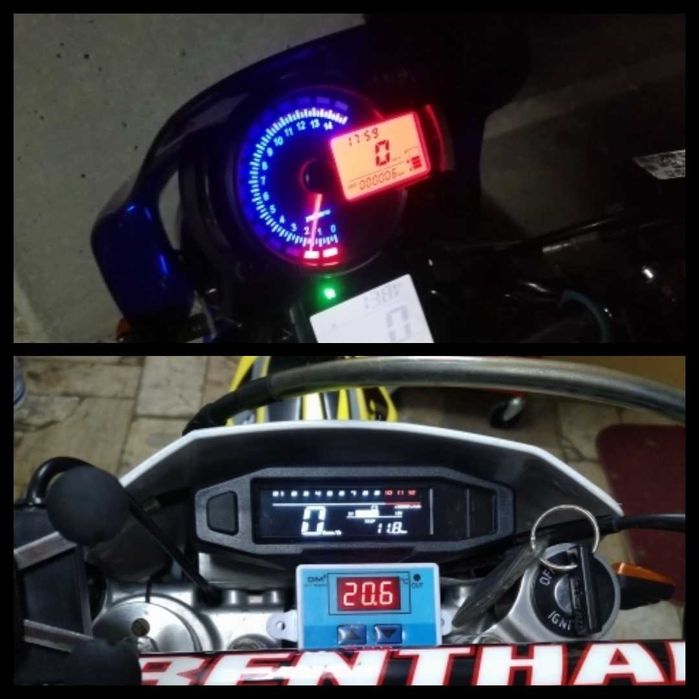 Velocímetro moto digital