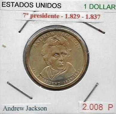 Estados Unidos - - - "Presidentes Americanos" - - - - - Moedas