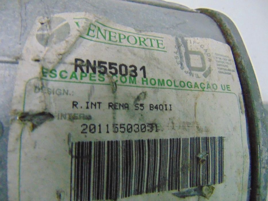 Renault super 5 panela de escape