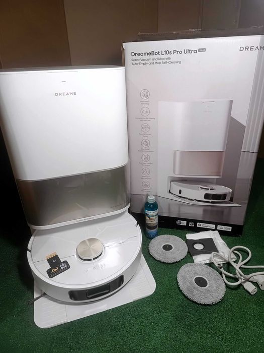 Robot sprzątający Dreame L10s Pro Ultra Heat mopowanie 58°C + suszenie