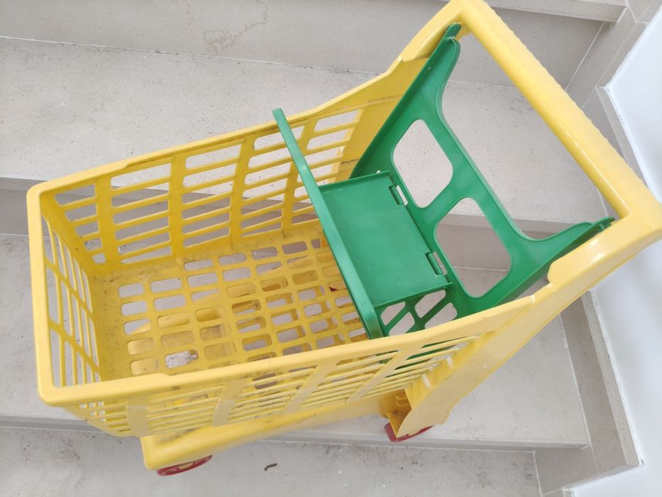 Carrinho de compras de brincar
