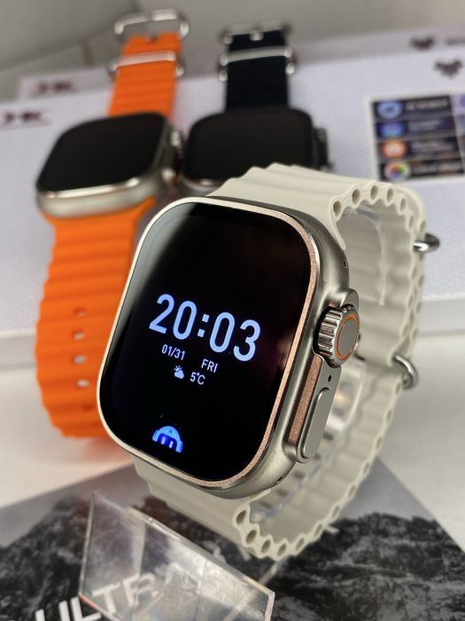 Смарт часы серии Ultra 3 Max AMOLED с интернет функциями Новинка от HK